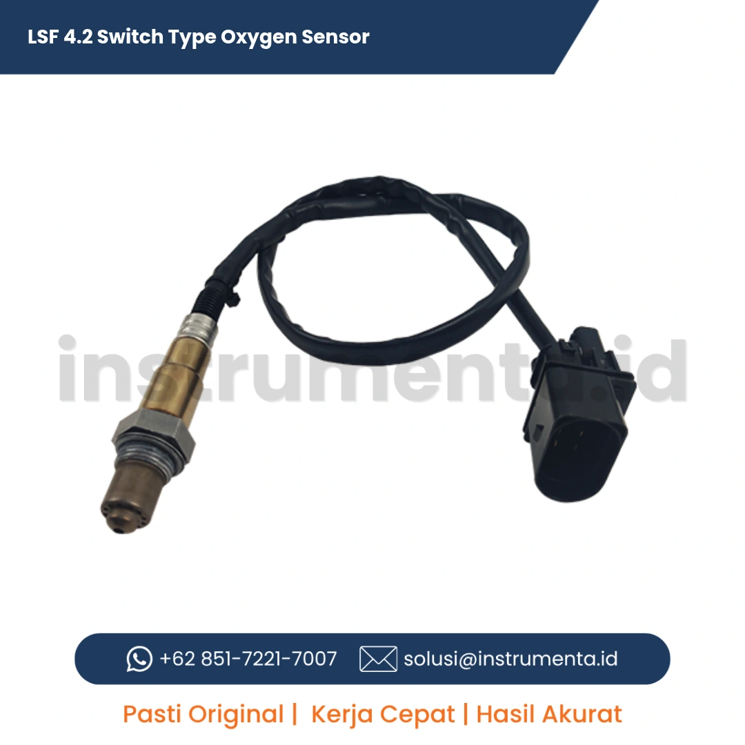 Official Supplier LSF 4.2 Switch Type Oxygen Sensor untuk Analisis Emisi Gas Buang Kendaraan